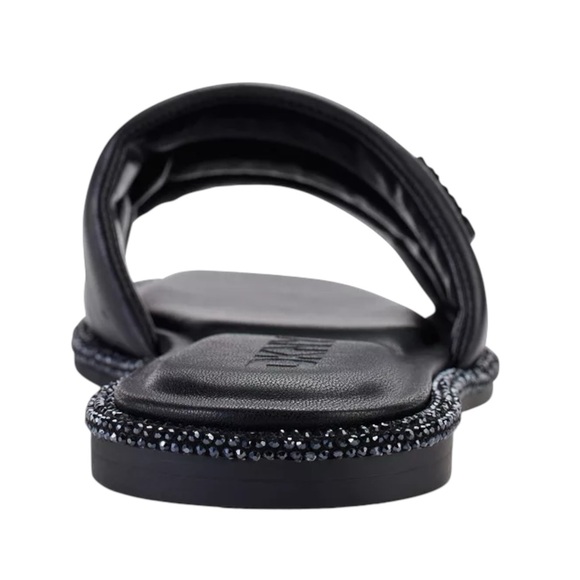 DKNY Bethea Quilted Slip-On Slide Sandals - Picture 3 of 8